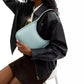 Small Glovetanned Leather Curve Zip Bag