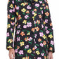 Women's A-Line Printed Trench Coat
