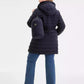 Plus Size Faux-Fur-Trim Hooded Puffer Coat