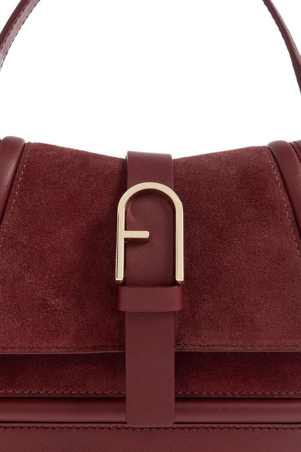 Furla Flow Mini Foldover Top Handbag