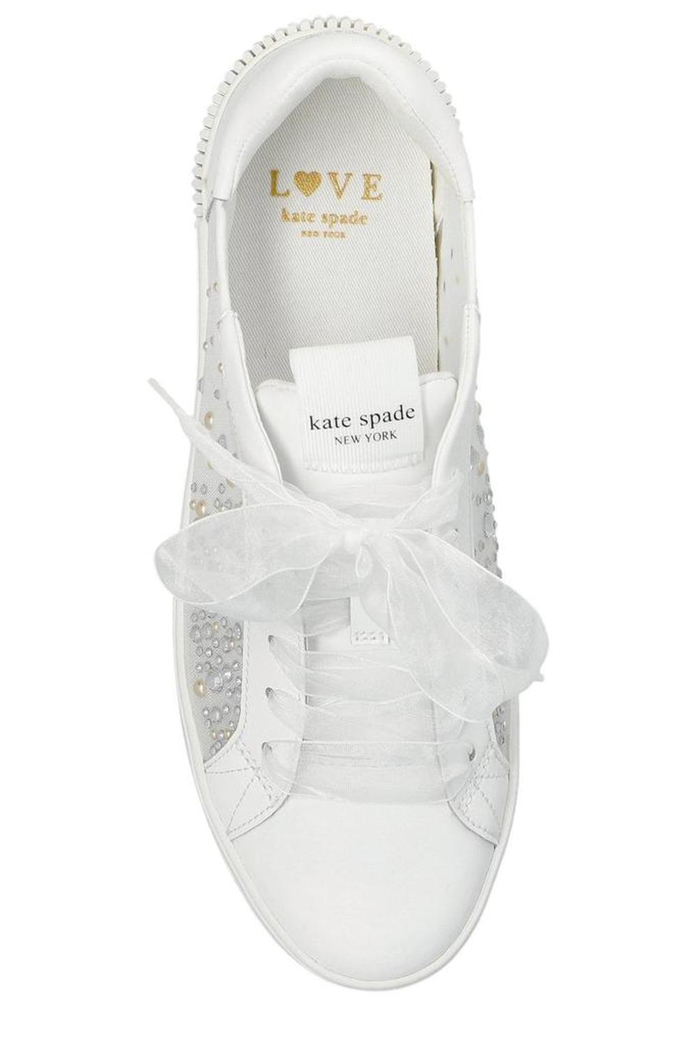 Kate Spade Crystal Embellished Sneakers