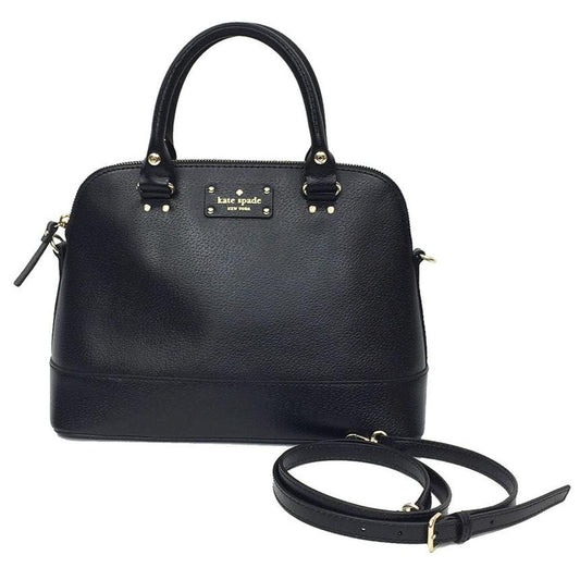Leather Handbag Shoulder Bag (Pre-Owned)