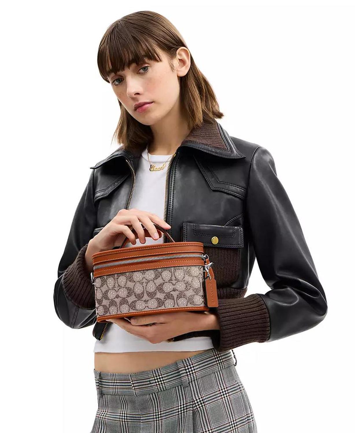 Originals Crystal Signature Jacquard Trail Handbag