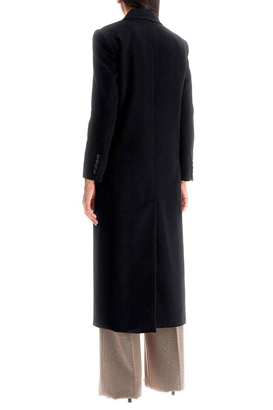 Max Mara Studio Long Double-Breasted Coat For