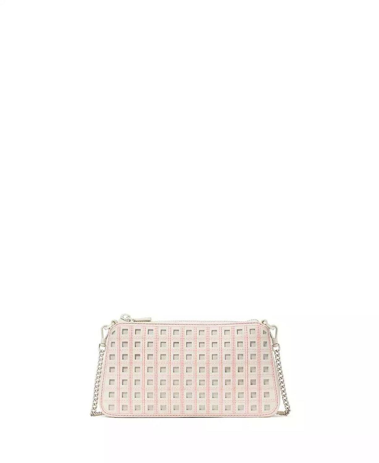 Grace Perforated Pochette Crossbody Bag