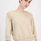 Women's Cotton Logo Back-Cutout Sweatshirt