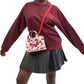 Cargo Cherry Print Canvas Tote Bag 20