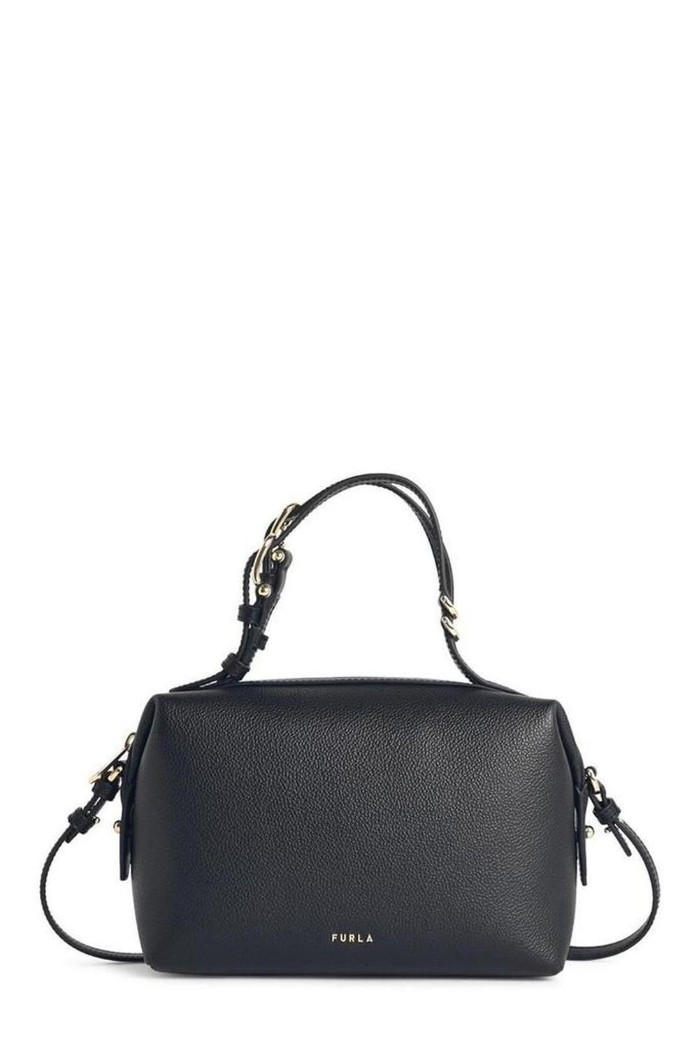Furla Logo Detail Top Handle Bag