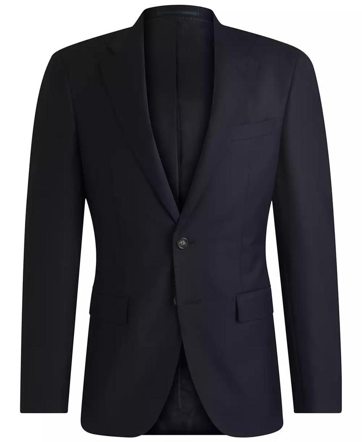 Men's Virgin Wool Slim-Fit Jacket