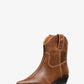 Noemie Distressed Leather Boot