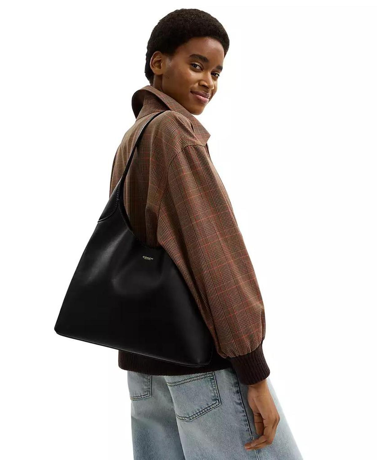 Brooklyn Medium Leather Shoulder Bag 34
