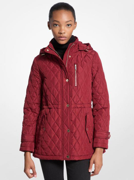 Quilted Hooded Jacket