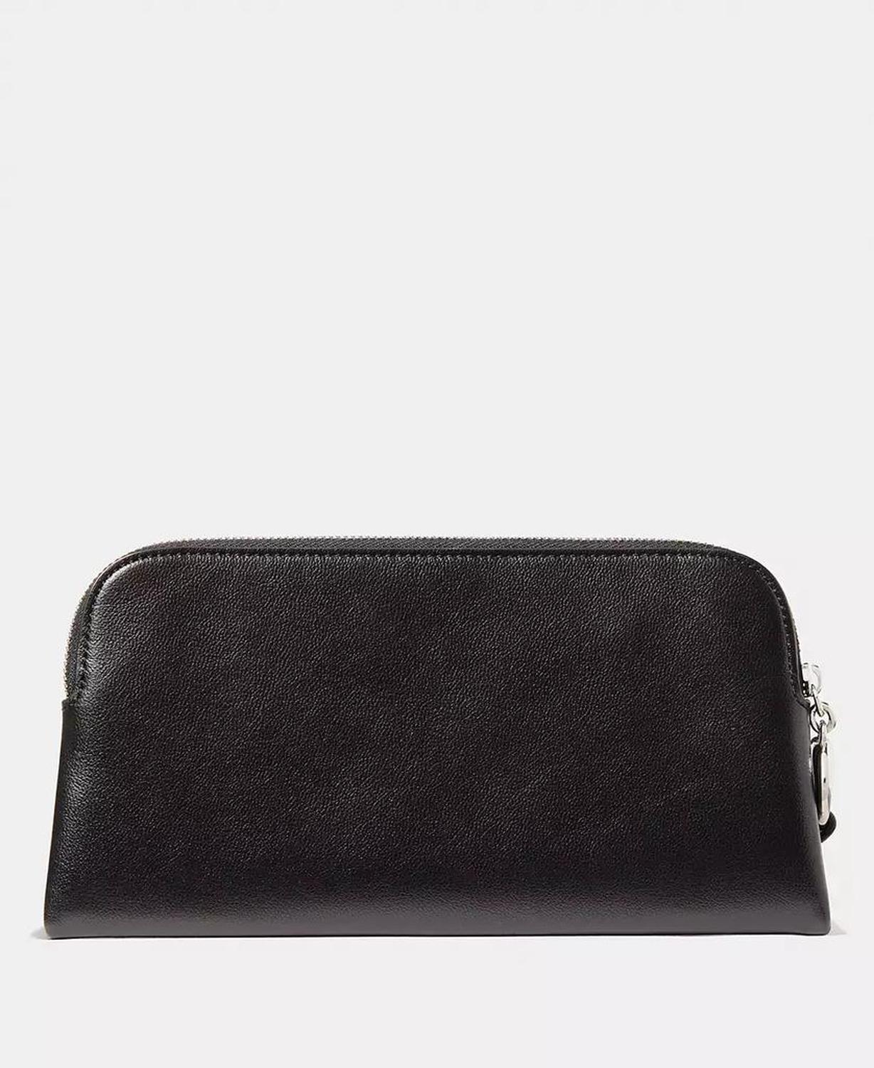 Halo Fine Grain Leather Wristlet
