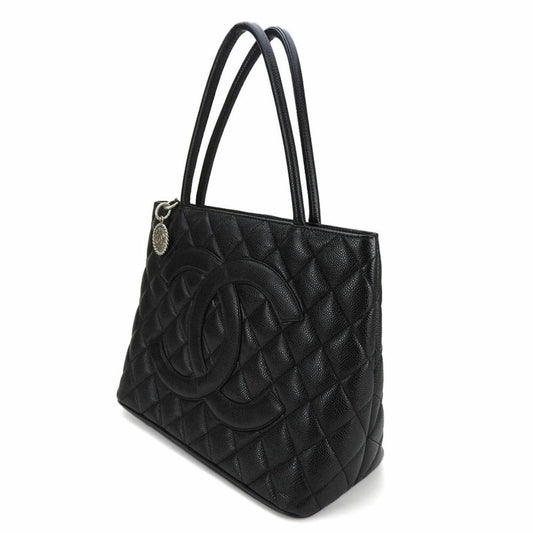 Chanel Medaillon  Leather Tote Bag (Pre-Owned)