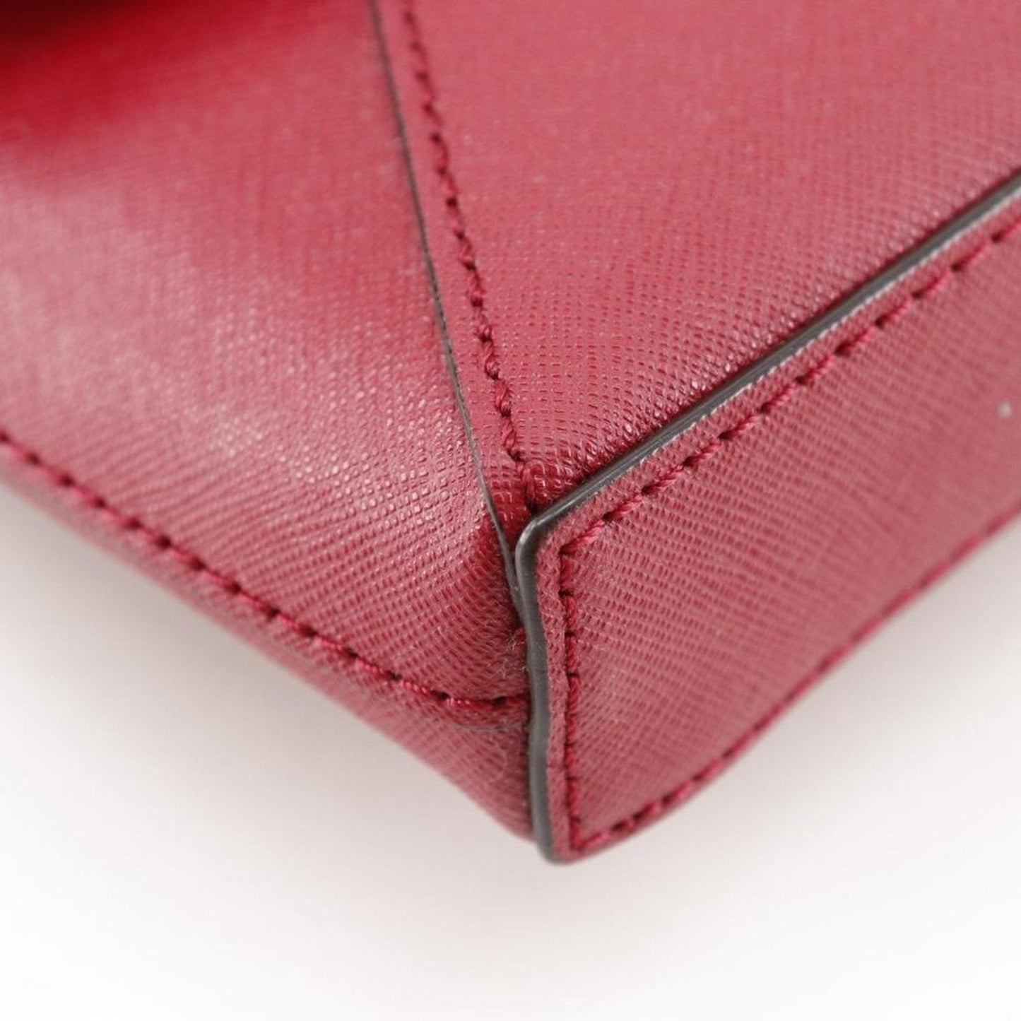 Leather Pochette Shoulder Bag (Pre-Owned)