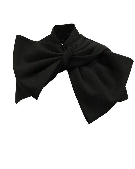 Marc by  Bow Cape in Black Polyester