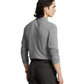 Classic Fit Mesh Long-Sleeve Polo Shirt