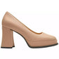 Women's Sculpted C Leather Pumps