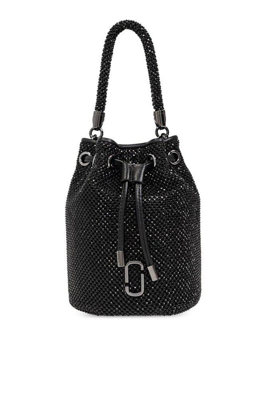 Marc Jacobs The Rhinestone Drawstring Mini Bucket Bag