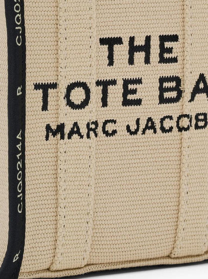 Beige Canvas Tote Bag