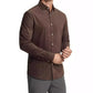 Men Slim Fit Corduroy Dress Shirt