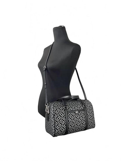 Medium Duffle Crossbody Bag In Black