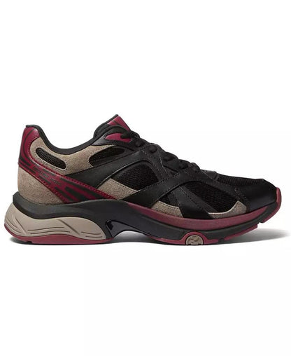 Men's Leo Suede Mixed-Media Trainers