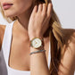 Women's Pyper Three-Hand Luggage Leather Watch and Jewelry Set, 38mm
