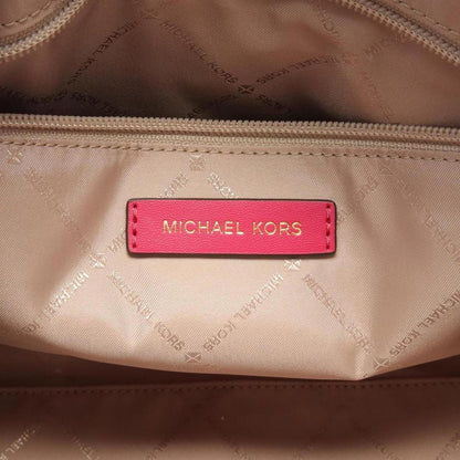 pink Coated Canvas Pvc Leather Handbag (Pre-Owned)