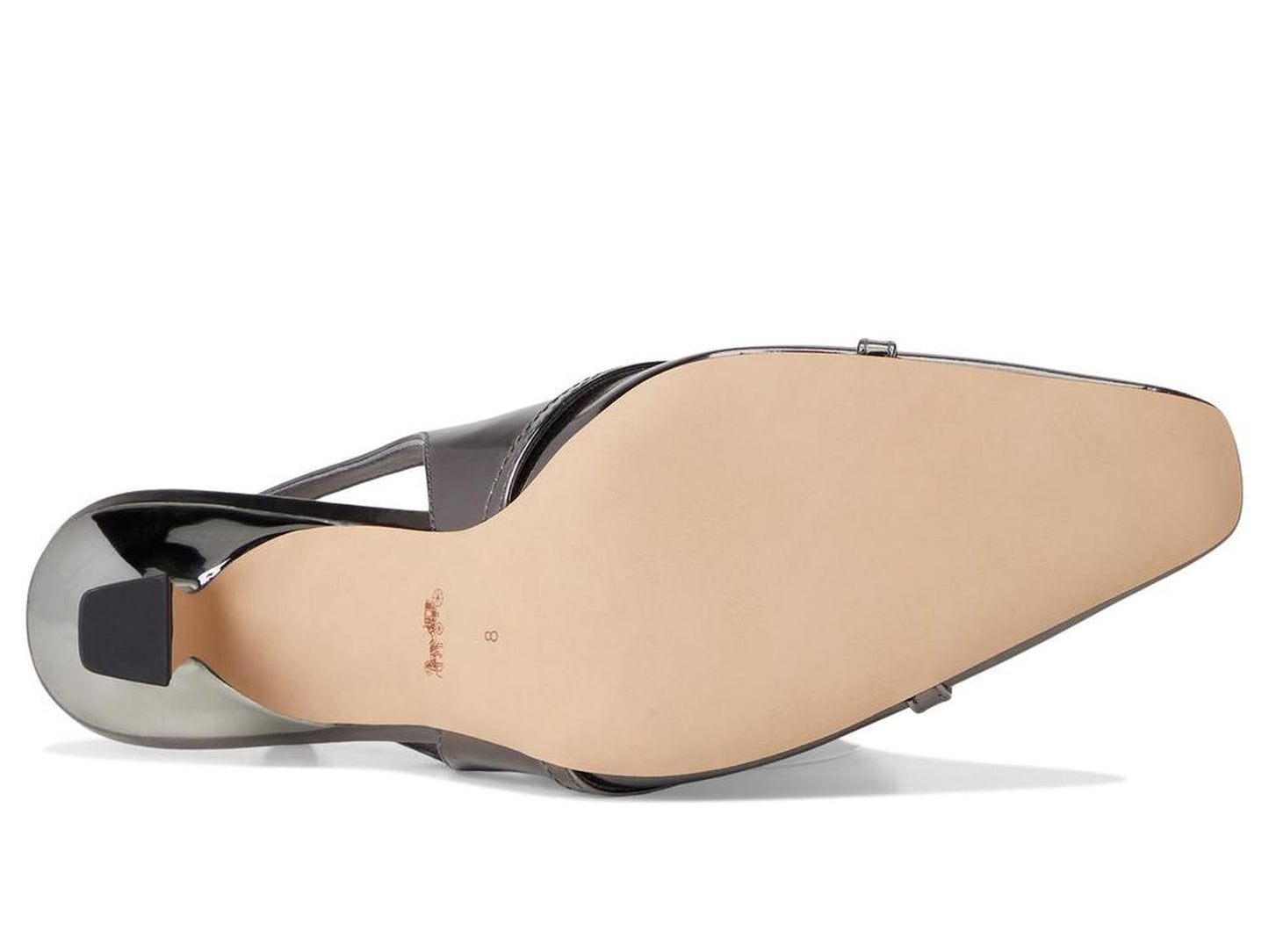 Rowyn Metallic Leather Slingback
