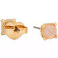 Gold-Tone Color Cubic Zirconia Stud Earrings