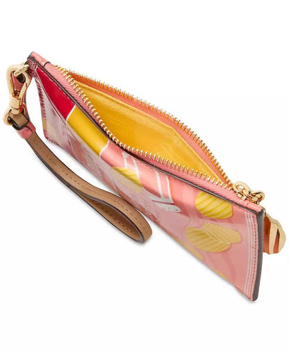 Snack Time Patent Card Case Wristlet