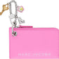 Pink 'The Top Zip Charm Wallet' Coin Pouch