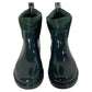 Blakely Logo Tape Rain Boots in Racing Green PVC and Nylon