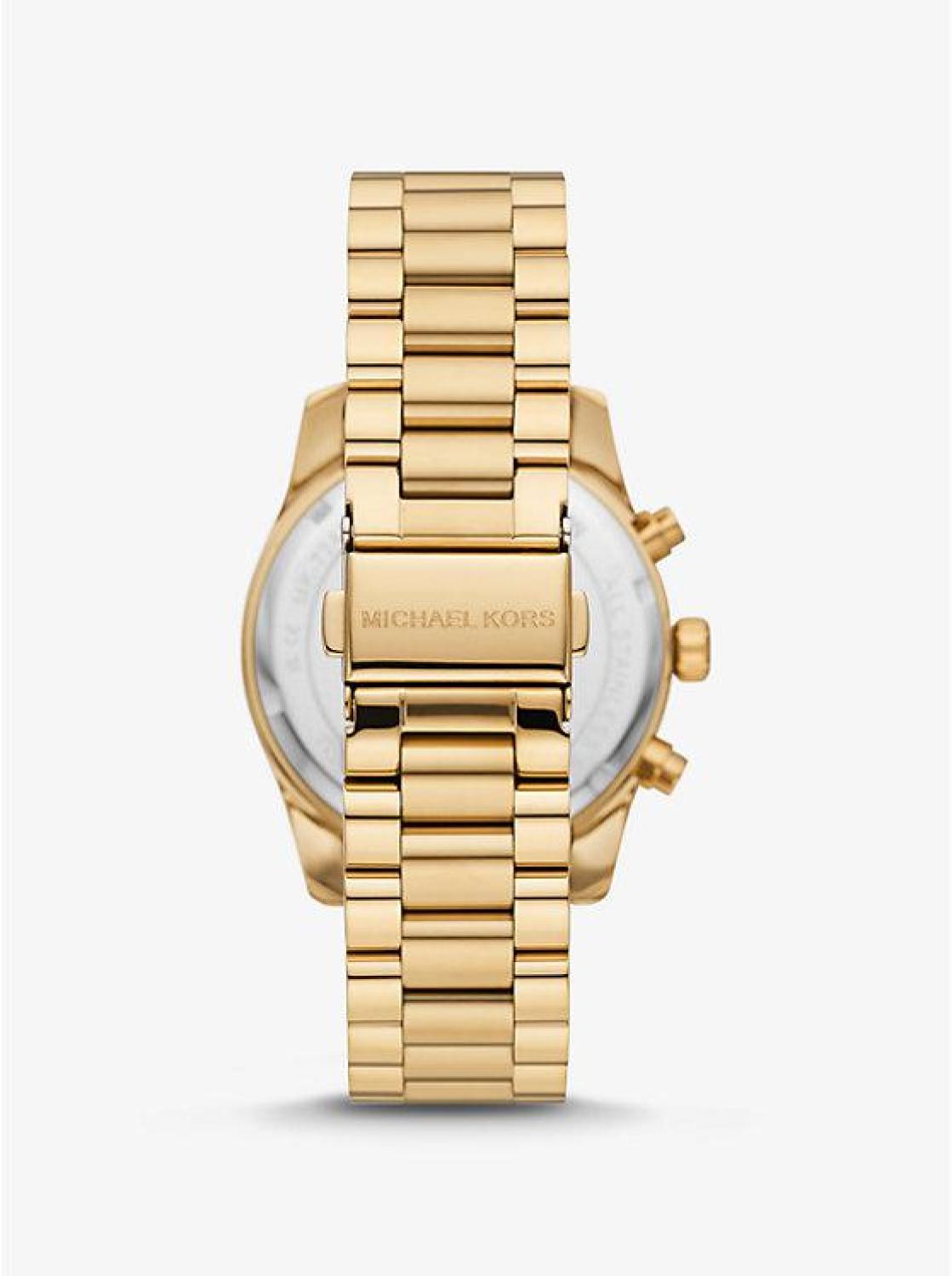 Lexington Pavé Gold-Tone Watch