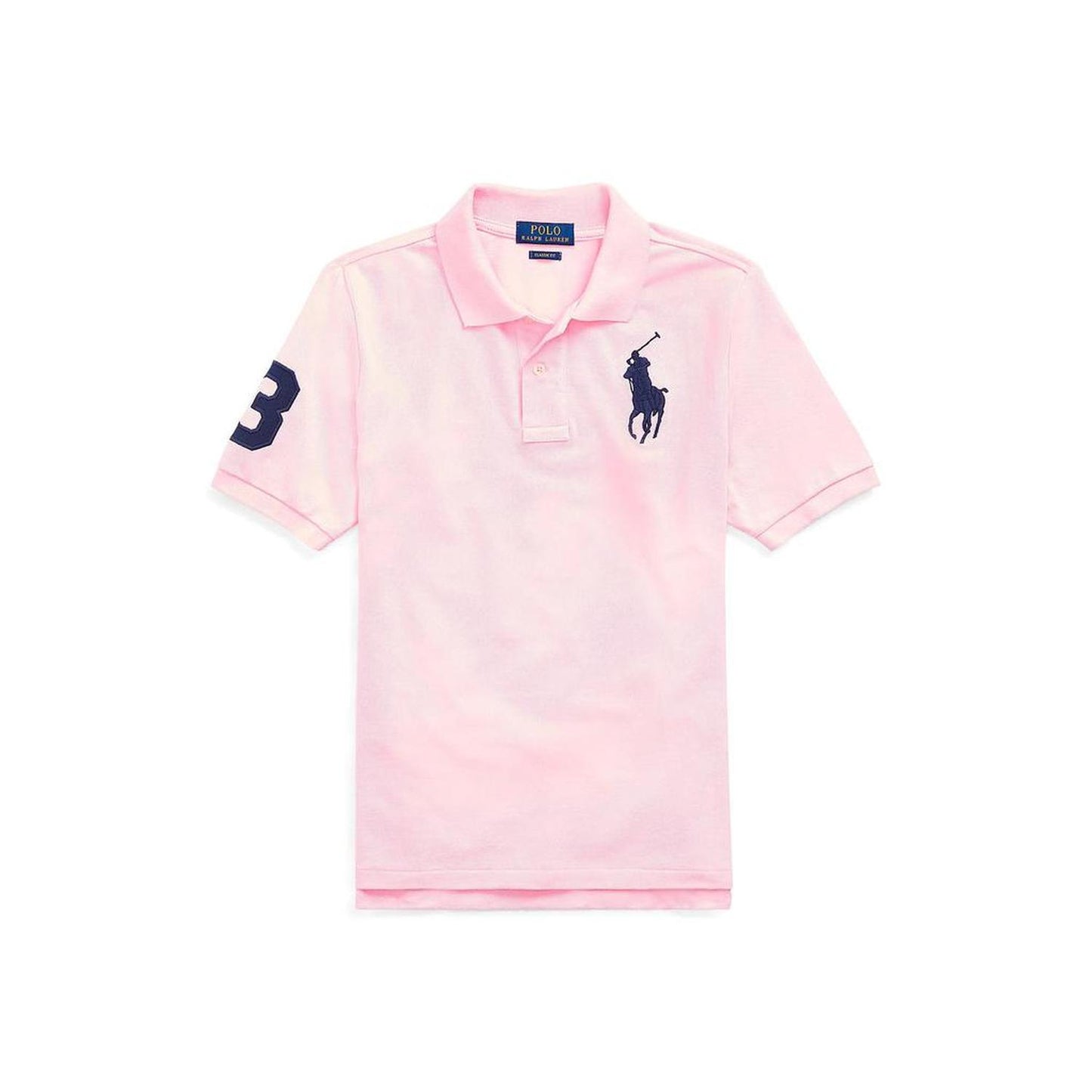 Big Pony Cotton Mesh Polo Shirt (Big Kids)