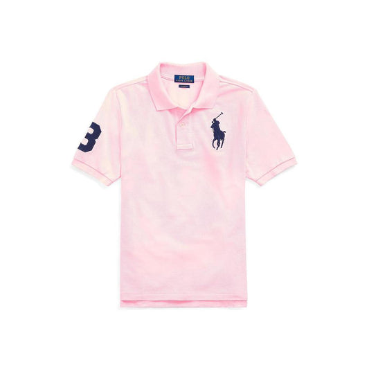 Big Pony Cotton Mesh Polo Shirt (Big Kids)