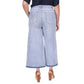 MICHAEL Micheal Kors Plus Size Frayed-Hem Cropped Flare-Leg Jeans