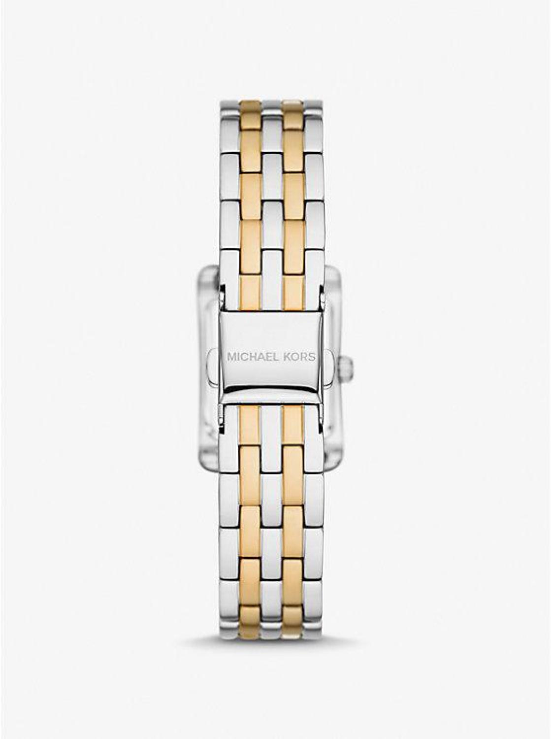 Mini Monroe Pavé Two-Tone Watch