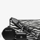 Jet Set Leather Medium Animal Print Logo Crossbody Bag with Case for Apple Airpods Pro®