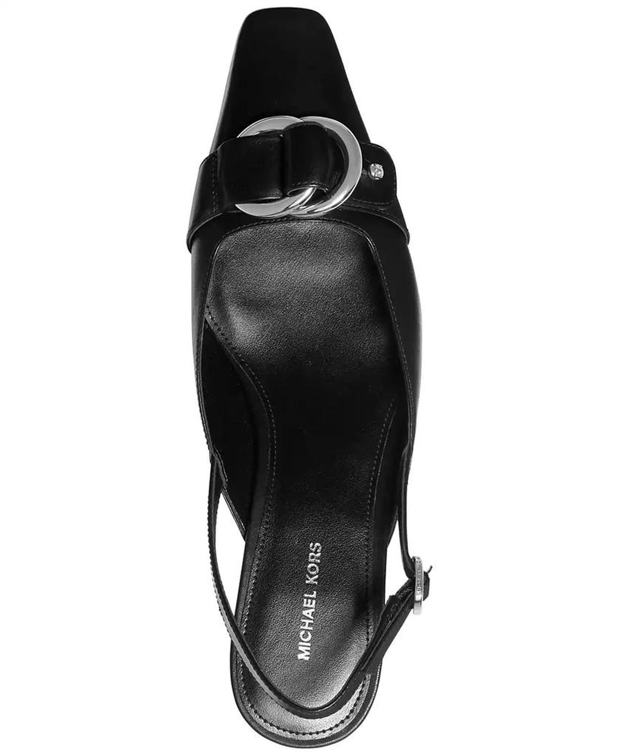 Jaden Kitten Sling Pumps