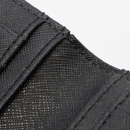 Kate Spade Black Leather Bifold Flap Wallet