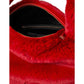 Luver Faux Fur Heart Tote