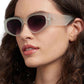 Cat Eye Sunglasses, 56mm