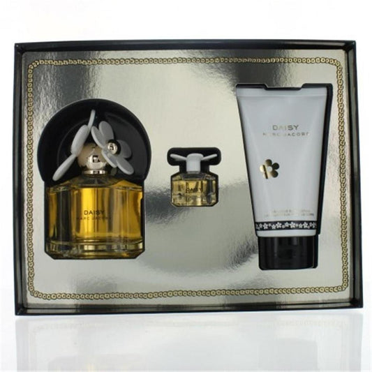 3.4 oz Womens  Daisy Eau De Toilette Spray Gift Set, 3 Piece