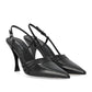 Haisley Black Slingback Pump