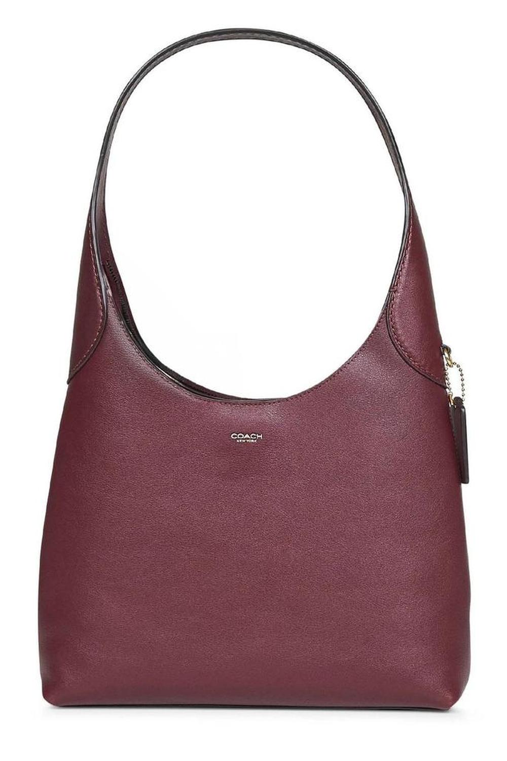 Coach Brooklyn 28 Logo Detailed Shoulder Bag