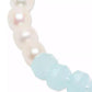 Gold-Tone Color Bead & Freshwater Pearl Flex Bracelet