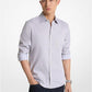 Slim-Fit Stretch Cotton Blend Shirt