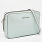 Michael Kors Saffiano Leather Jet Set Camera Crossbody Bag